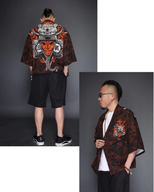 Wolf Warrior Kimono Shirt 5