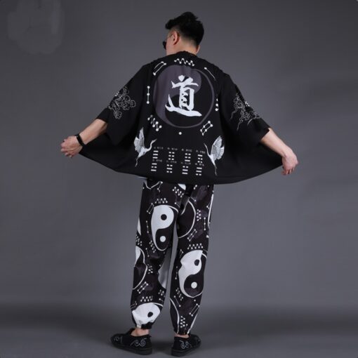 Yin and Yang Symbol Kimono Shirt 3