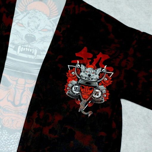 Wolf Warrior Kimono Shirt 2