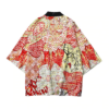 Abstract Blossom Kimono Shirt 3