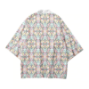 Abstract Line Pattern Kimono Shirt 3
