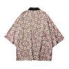 Abstract Floral Kimono Shirt 3