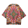 Abstract Psychedelic Kimono Shirt 3